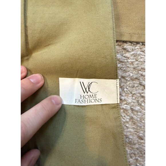 Vtg WC Fashions Set Of 8 Green Cloth Napkins & 7 Placemats !00% Cotton - Picture 10 of 16